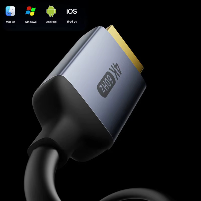DIXSG USB-C auf HDMI Adapter für 4K HDTV mit 4K@30Hz und 4K@60Hz Unterstützung für MacBook, iPad und Air - Bild 5