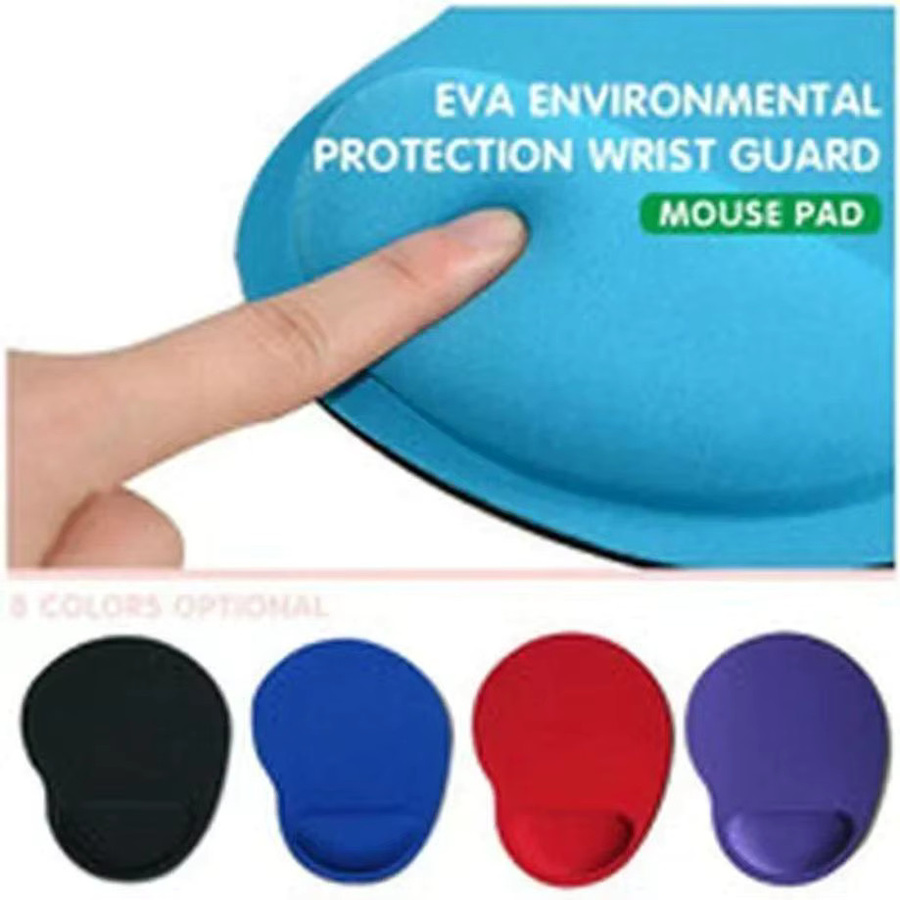 Ergonomisches EVA Mauspad mit Handgelenkstütze in Lila für Büro und Gaming - Bild 2