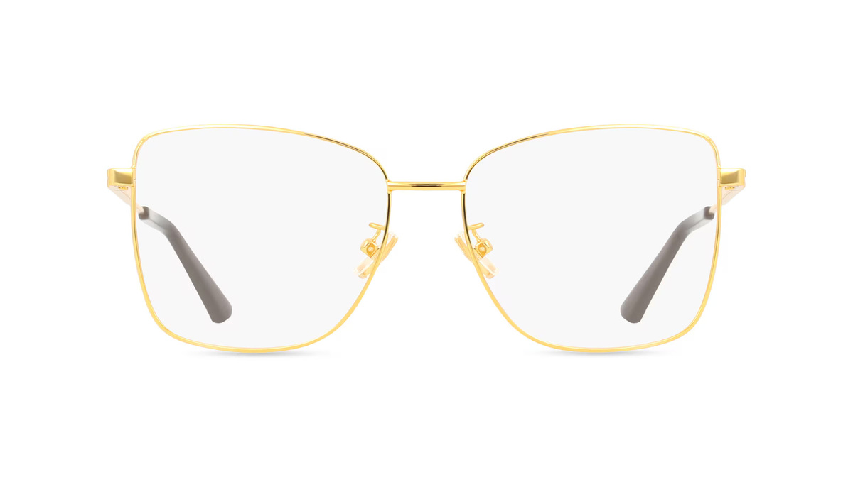 Bottega Veneta BV1238O Korrektionsbrille, Vollrand, Quadratisch, Metall, Unisex, gold - Bild 1