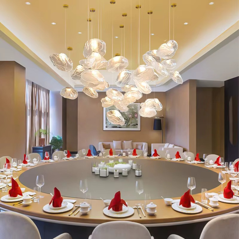 ABCZ Pendelleuchte Wolke in Rauchgrau Modernes Design für Wohnzimmer und Küche - Bild 2
