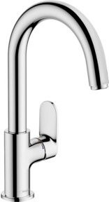 Hansgrohe Waschtisch-Einhebelmischer Vernis Blend in Chrom mit Schwenkauslauf und Pop-up-Abfluss - Bild 1