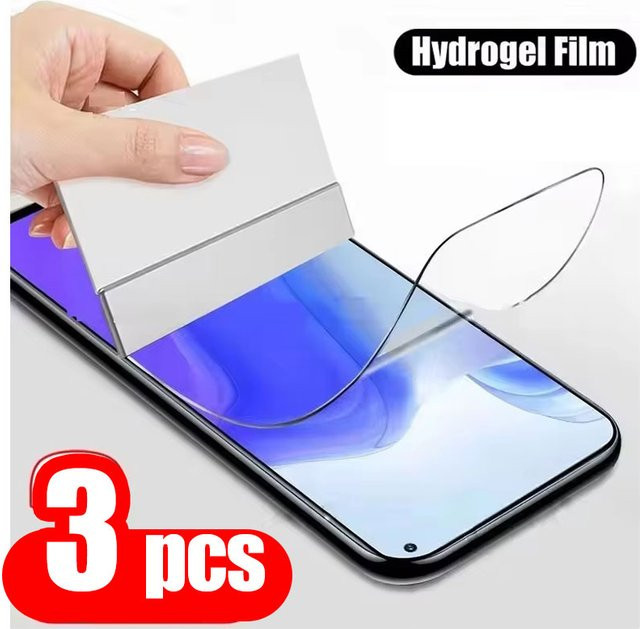 Caynes HD Hydrogel Displayschutzfolie für iPhone 17 Pro, 17 Pro Max, 16, 15, 14, 13, 12 und weitere Modelle, transparent, weiche Schutzfolie - Bild 1