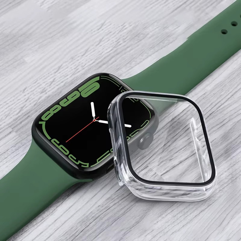 Apple Watch Schutzhülle mit Displayschutzfolie, 3 Stück, Unisex - Bild 2