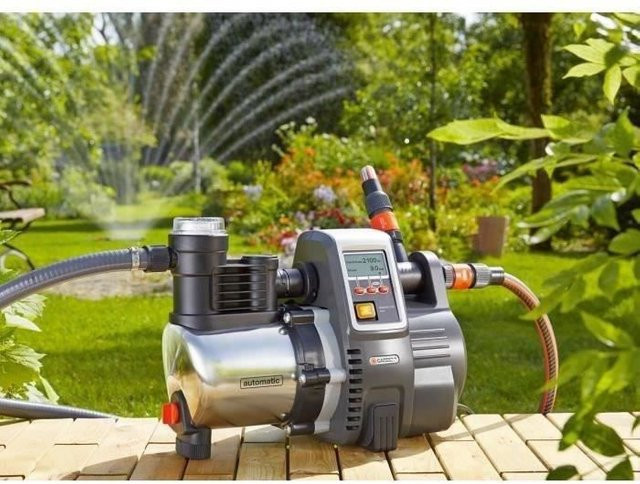 Gardena Premium Hauswasserautomat 6000/6 LCD in Silber mit 6000 l/h Durchflussmenge und 5,5 bar Druck - Bild 3