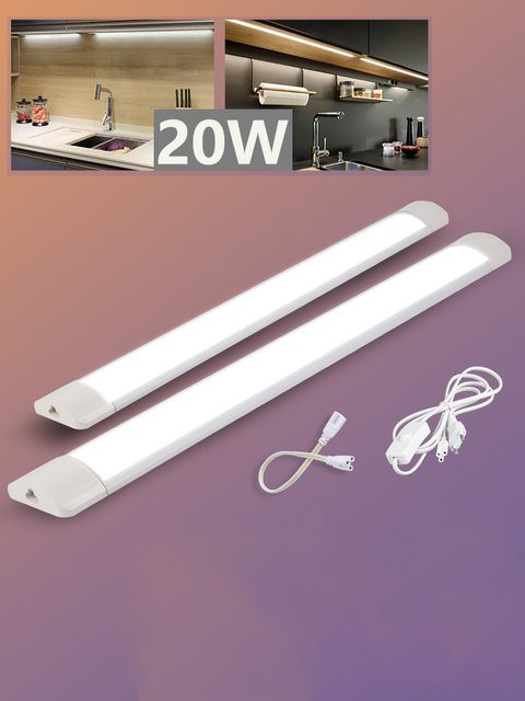 CHENBEN LED Rohr Leuchte Modern Linear in Weiß - Bild 1
