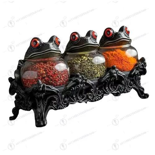 Witchy Frog Apotheker-Gewürzdosen Frosch-Design - Bild 5