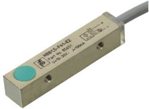 Pepperl+Fuchs Induktiver Sensor NBB1,5-F41-E2 085651 PNP, bündig montierbar, Silber - Bild 1