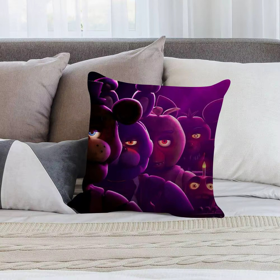 Beast Kingdom Five Nights At Freddy's Kissenbezug mit Grafikdesign, quadratisch, 30 x 30 cm - Bild 5