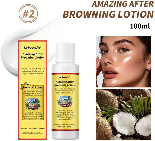 SUNNY YOUTH Bräunungs-Körperlotion, Unisex, für trockene und empfindliche Haut - Bild 1