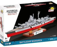 COBI Konstruktionsspielzeug Schlachtschiff Bismarck Klemmbaustein-Set - Bild 1