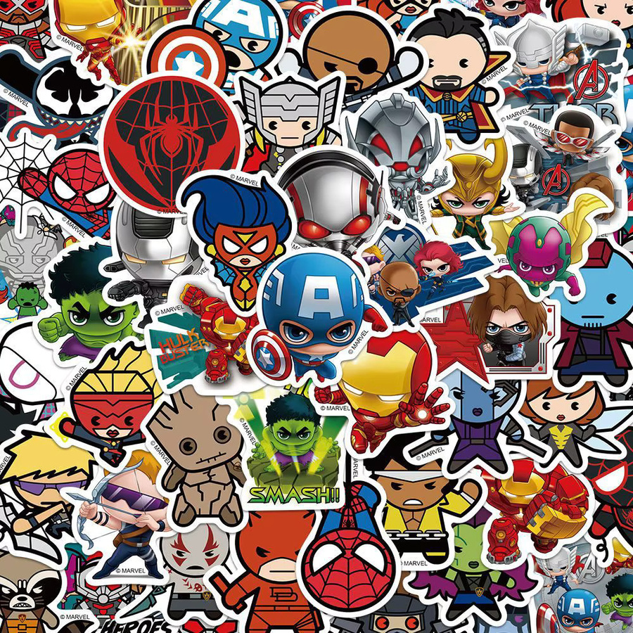 Marvel The Avengers Aufkleber, 50-teiliges Set - Bild 2