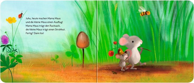 Meine erste Lieblingsgeschichte: Ich hab dich lieb, kleine Maus, Pappbilderbuch von Katja Reider - Bild 1