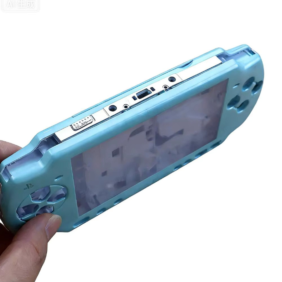 Sony Ersatzgehäuse DIY-Set für PSP 2000 Konsolen-Reparatur mit Austauschabdeckung und Tasten - Bild 2