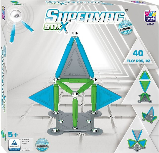 Happy People Supermag Stixx, 40-teiliges Set, ab 5 Jahren - Bild 1