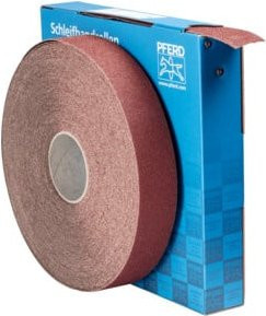 PFERD SBR Schleifbandrolle Korund Gewebe für universelle Anwendung, Körnung 40, Breite: 50 mm, Länge: 50 m - Bild 2