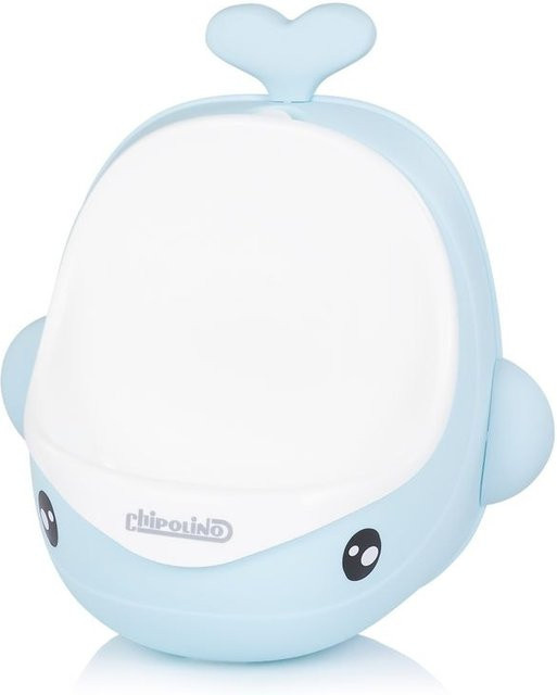 Chipolino Urinal Wal Toilettentrainer mit abnehmbarem Behälter und Spritzschutz in Blau - Bild 1