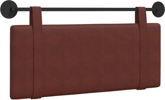 vidaXL Polsterpaneel zum Aufhängen in Glänzend Braun, B/H/T: 110 x 55 x 5 cm - Bild 1