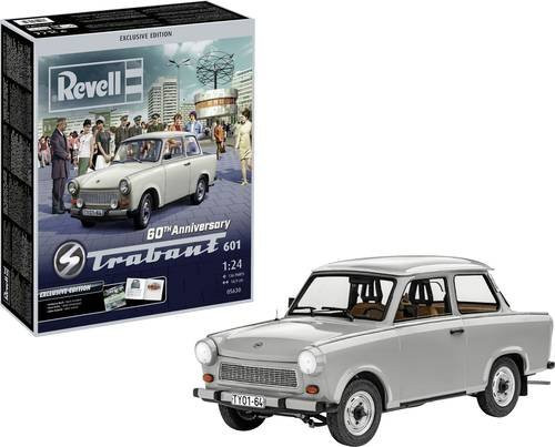 Revell 60th Anniversary Trabant 601 Exclusive Edition, Automodell Bausatz, 1:24, ab 12 Jahren - Bild 1