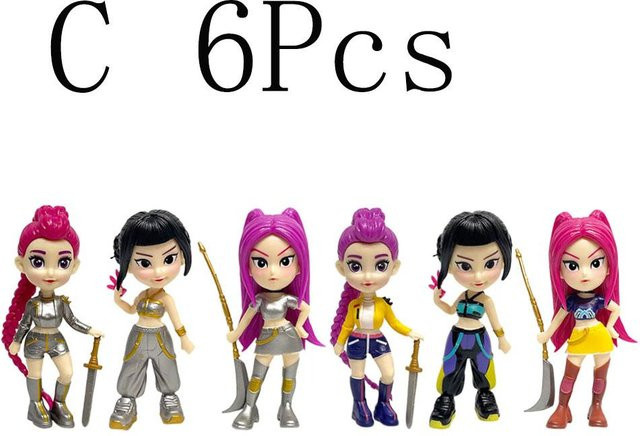 Fashnics Kpop Teufelsjäger Rumi Zoe Mira Anime Charakter, Schreibtisch-Dekoration, ab 14 Jahren - Bild 1