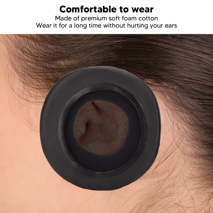Skullcandy Ersatz-Ohrpolster für HESH 2.0 Kopfhörer in Schwarz mit professioneller Geräuschisolierung - Bild 4
