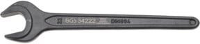 BGS Einmaulschlüssel in Anthrazit, SW 22 mm, DIN 894 - Bild 1