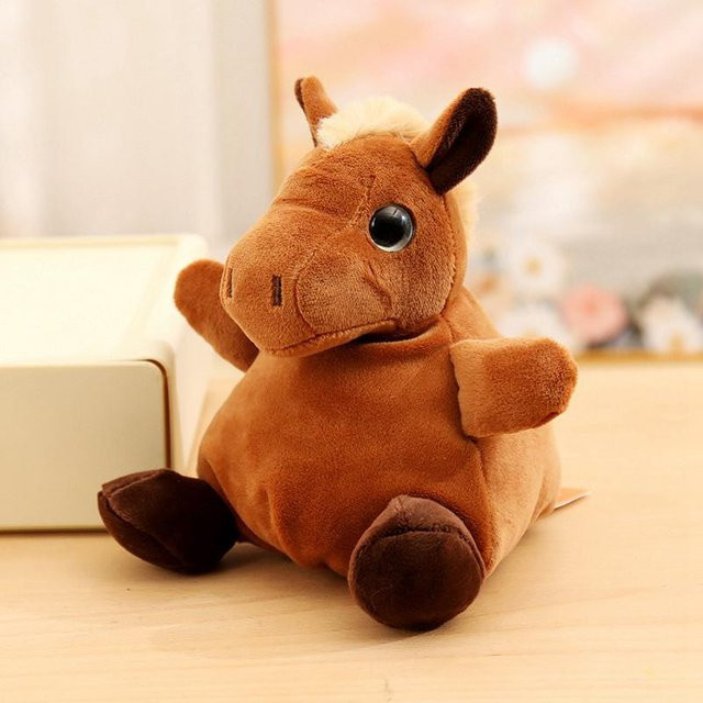 Yiran toy Sandbag Zoo Einhorn, Plüschtier, 18cm - Bild 1
