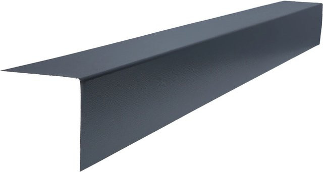 Smart Cover Solution Winkelprofil aus Stahl, Anthrazit, B/T/H: 5 x 5 x 200 cm - Bild 1