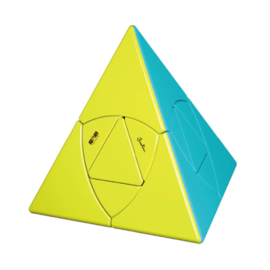 QIYI MoFangGe Duomo Pyramind Reisknödel Zauberwürfel, stickerloser professioneller Jinzita Twisty-Würfel - Bild 2