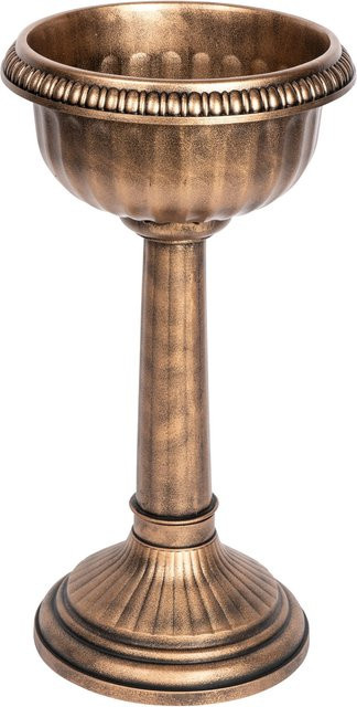 Pflanzsäule Antik von Viva Domo in Gold - Bild 1