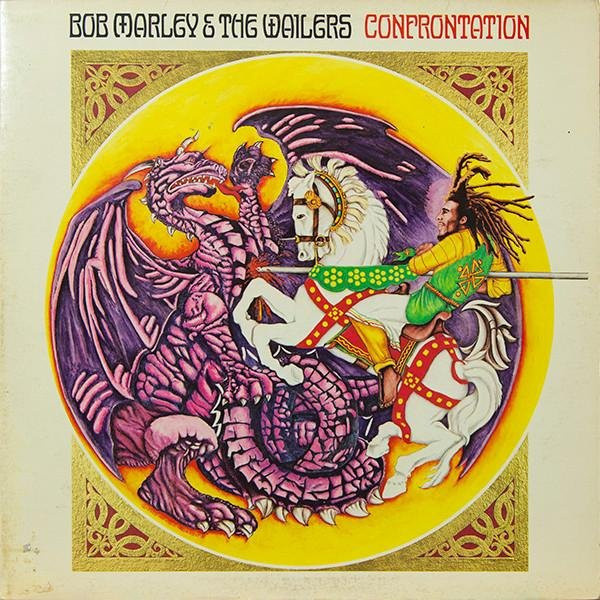 Bob Marley and the Wailers Confrontation LP Schallplatte Island Records 1983 Reggae Ska Dub - Bild 1