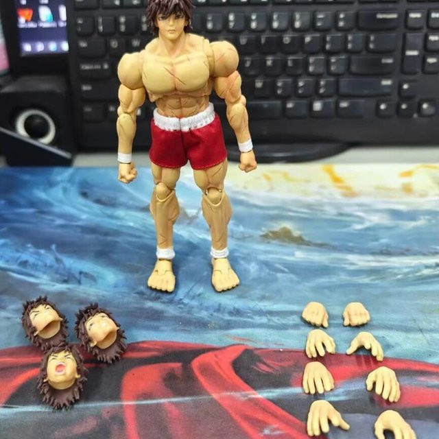 Storm Toys Baki Hanma Hanma Yujiro Actionfigur, beige, ab 14 Jahren - Bild 1