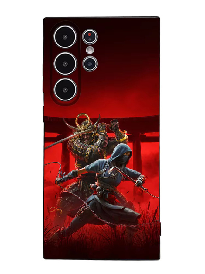 Assassin's Creed Shadows Handyhülle für Samsung Galaxy S25 S24 S23 S22 S21 S20 Ultra Plus Frosted Non-Slip Soft Case Multicolour - Bild 6