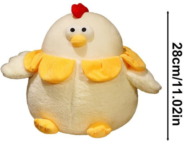 Binchi Keji Travel Huhn Plüsch, Plüschküken, Gelb, ab 14 Jahre - Bild 1