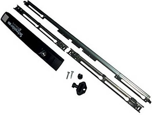 Schneider Electric NSYLCK20SF Schliesssystem für Schaltschränke, Eintürig, Schwarz, Höhe: 200 cm - Bild 1