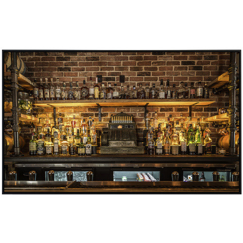 papermoon Infrarotheizung EcoHeat Vintage Prohibition Bar mit Matt-Effekt in Bunt, App-Steuerung und Überhitzungsschutz - Bild 2