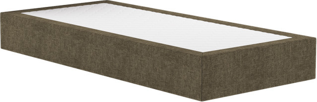 FBF bed&more Boxspringbett Savoy Classic mit Olbia in Taupe, B/L: 90 x 200 cm - Bild 1
