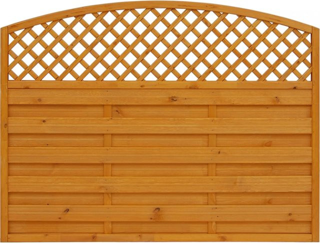 Sichtschutzzaun Element Bordeaux von Andrewex aus Kiefernholz in Braun, B/H: 120 x 180 cm - Bild 1