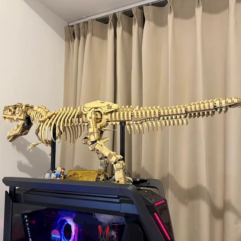 LIEI Tyrannosaurus Rex Fossil Skelettmodell, Dinosaurier, Kunststoff - Bild 3