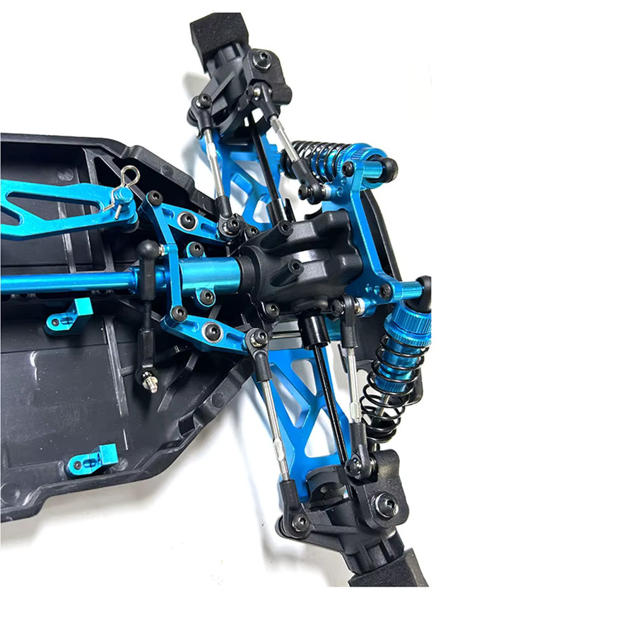 AEOLIAN TT02-B TT02B RC Modell, 1/10 Geländewagen Chassis, Metall, Blau - Bild 4