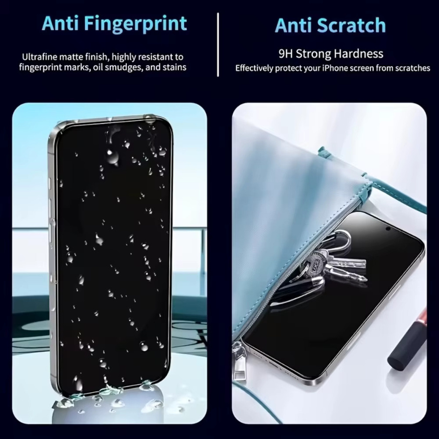 NNBILI 2 Stück Matte Keramik-Displayschutzfolien für Samsung Galaxy S22 S23 S24 S25 S26 Plus Edge Ultra kompatibel, Transparent - Bild 3