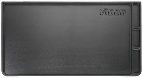 Vigour Kunststoff-Haube V4122 mit Ablageplatte in Schwarz - Bild 1