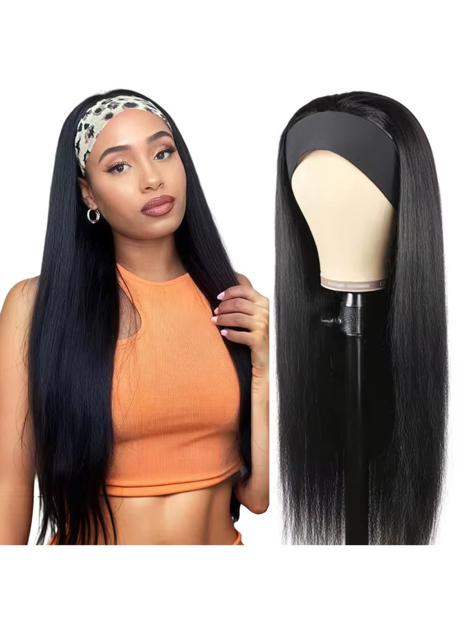 Suri Hair Stirnband-Perücke, 28 Zoll, Schwarz, Damen - Bild 7