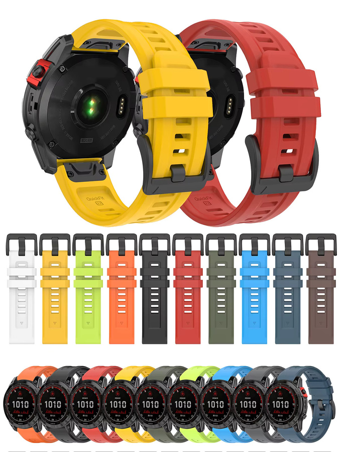 LENNIK Uhrenarmband Silikon, 22mm 26mm, Unisex - Bild 4