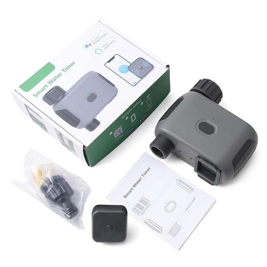 GoolRC Wi-Fi Smart Sprinkler Timer mit 1 Auslass, Automatisches Bewässerungssystem mit App-Steuerung, Schwarz - Bild 4