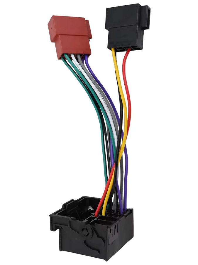 HP Autoradio ISO Buchse Adapter Kabel für RCD200 RCD300 RCD310 RCD510 in Multicolour - Bild 5