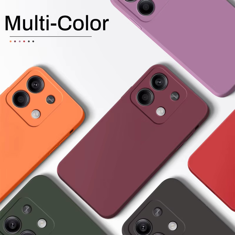 Xiaomi Redmi Note 13 Pro Plus 5G Hülle aus flüssigem Silikon in Pink - Bild 4