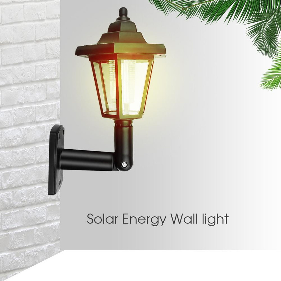 2er-Set YJMP Super Lighting Solar-LED-Wandleuchten in Weiß, sechseckige Outdoor-Solarleuchten mit Bewegungssensor und Dämmerungssensor für Garten und Außenbereich, warmweiß - Bild 5