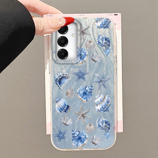 FunYudas Handyhülle mit Meer Landschaft Welle Strand Design für Samsung Galaxy A16 A26 A36 A56 A25 A35 A55 A14 A34 A54 S21 S22 S23 S24 S25 Plus FE Ultra - Bild 1