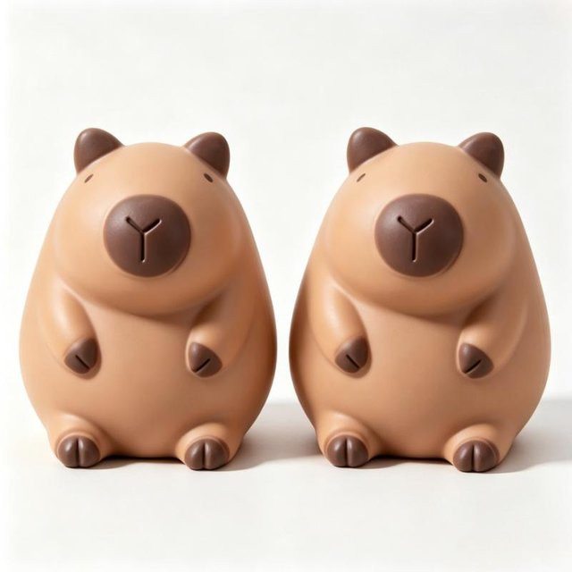 Capybara Kawaii Squishy Fidget Spielzeug, Knetspielzeug - Bild 1