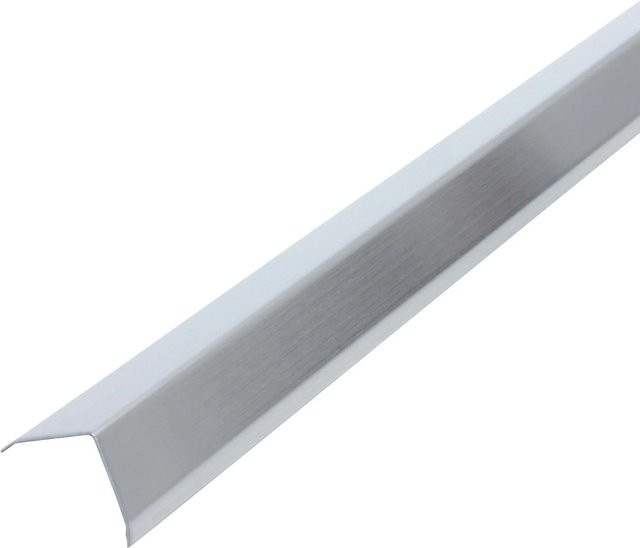 Dalsys Kantenschutzprofil Eckschutz aus Edelstahl gebürstet in Silber, Breite: 25 mm, Länge: 250 cm - Bild 1